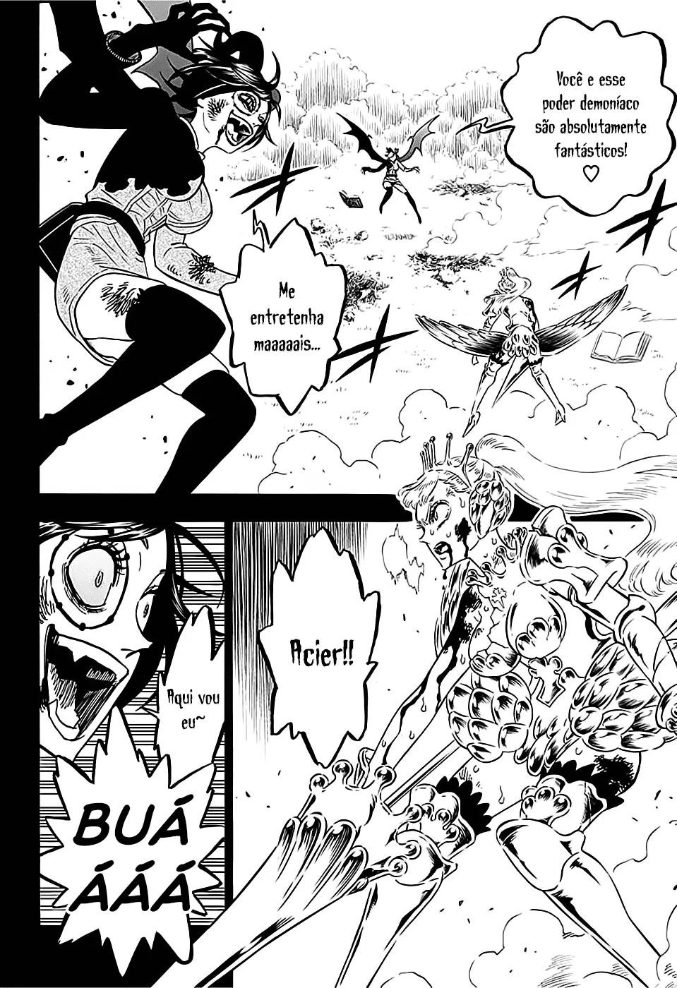 Black Clover Capítulo 285 – Brincando no inferno