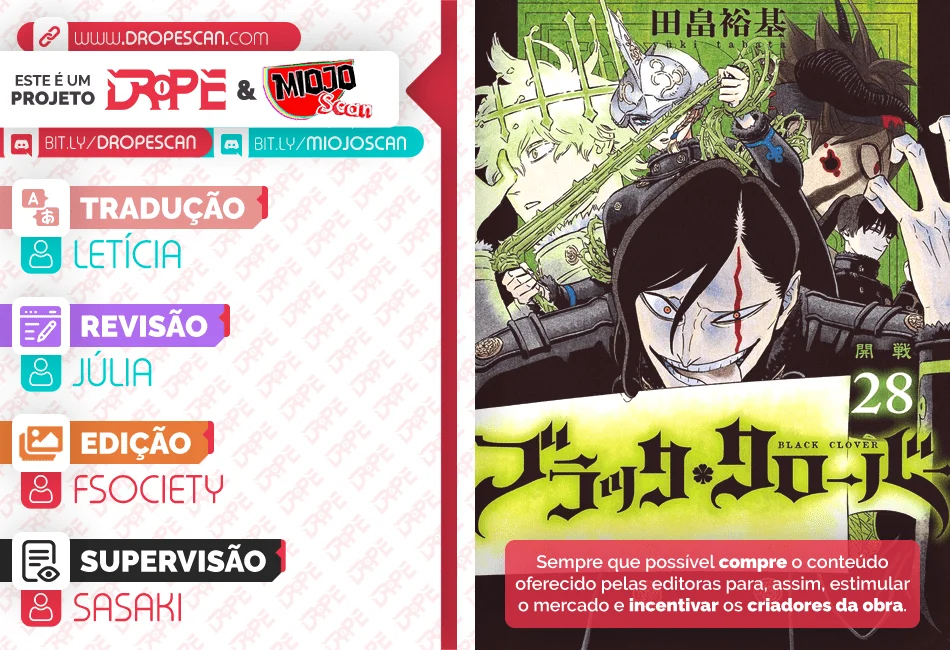 Black Clover Capítulo 285 – Brincando no inferno