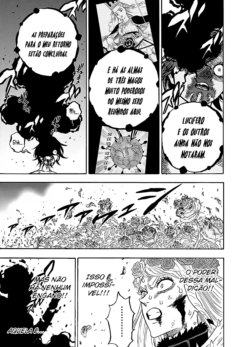 Black Clover Capítulo 285 – Brincando no inferno