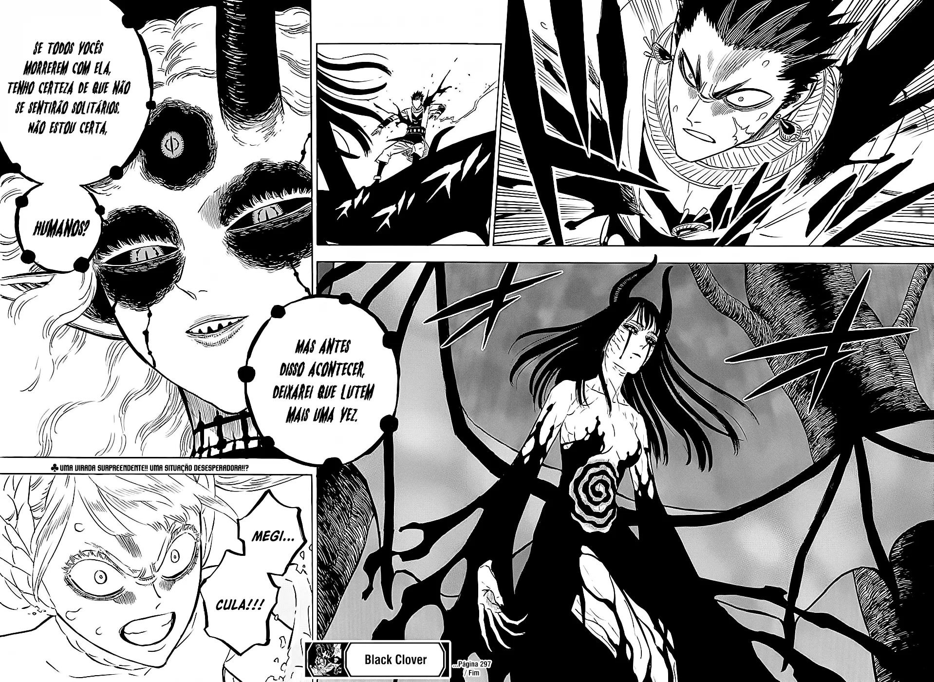 Black Clover Capítulo 285 – Brincando no inferno