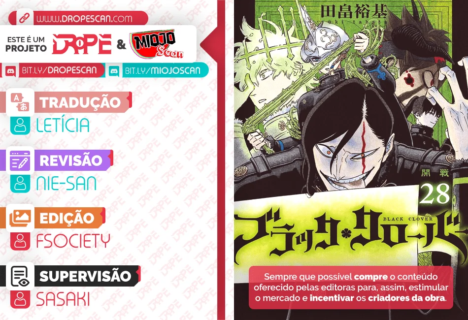 Black Clover Capítulo 285 – Brincando no inferno