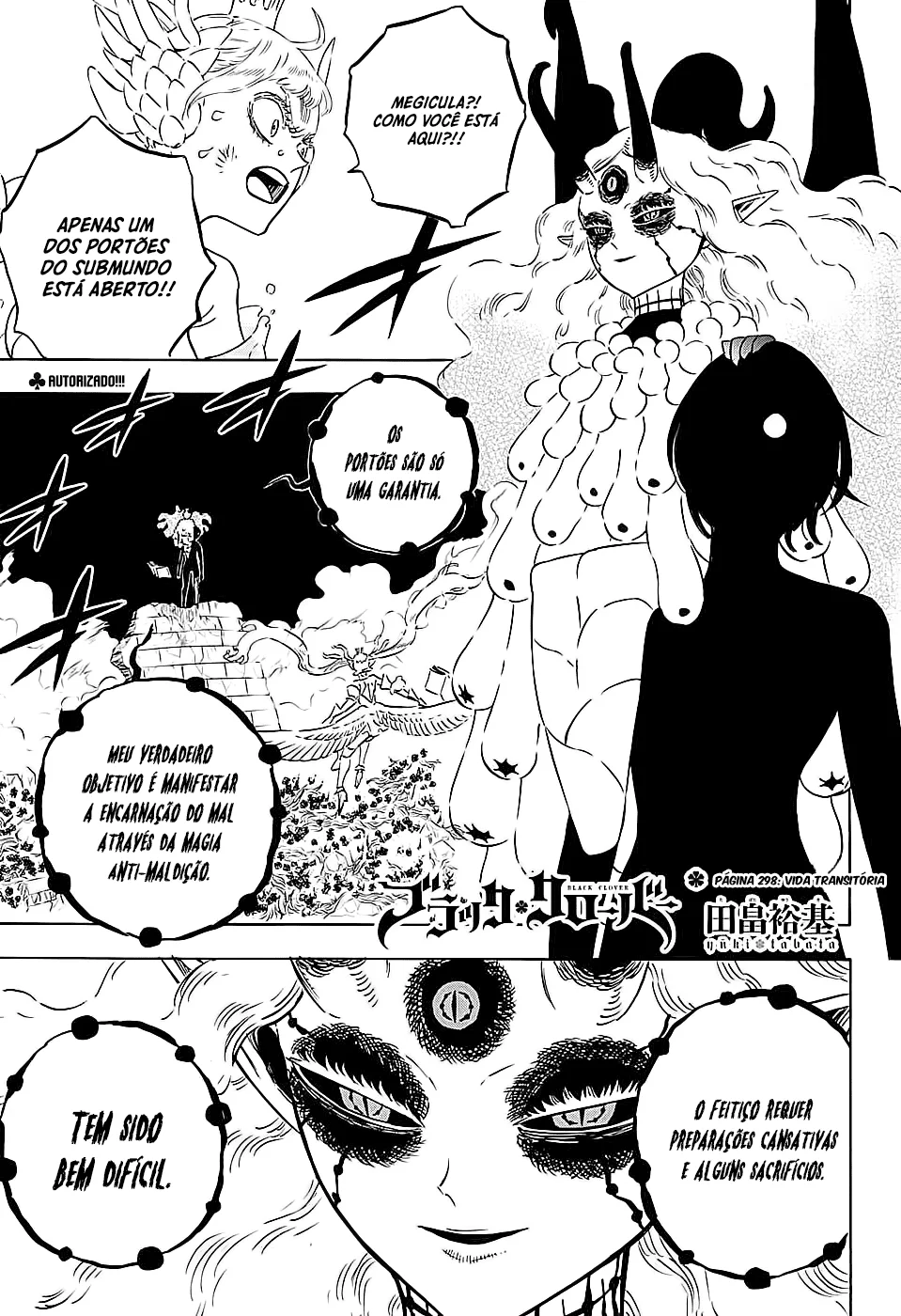 Black Clover Capítulo 285 – Brincando no inferno
