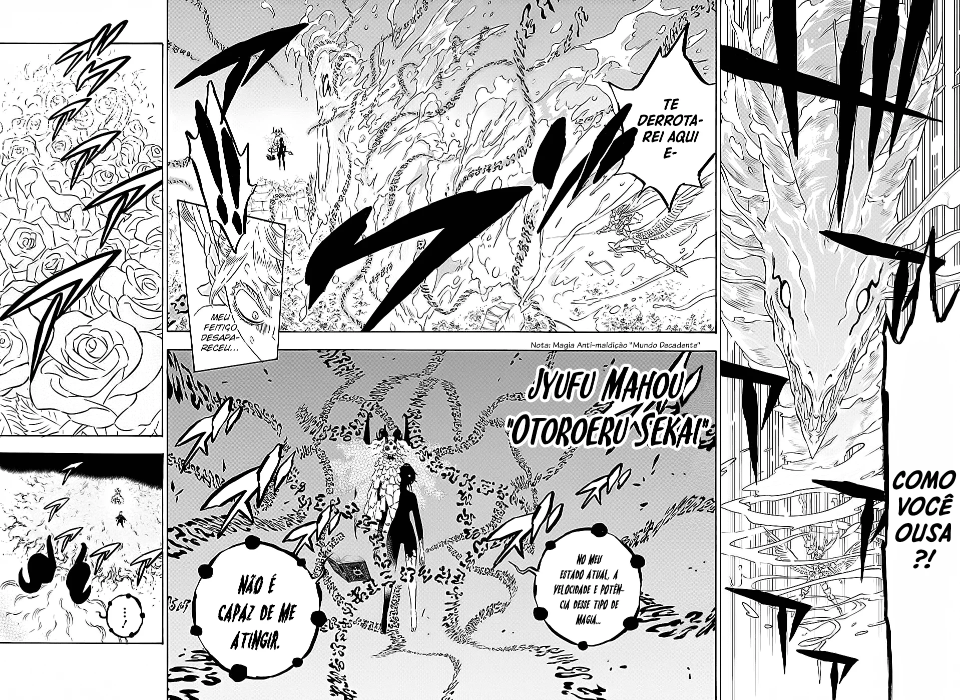 Black Clover Capítulo 285 – Brincando no inferno