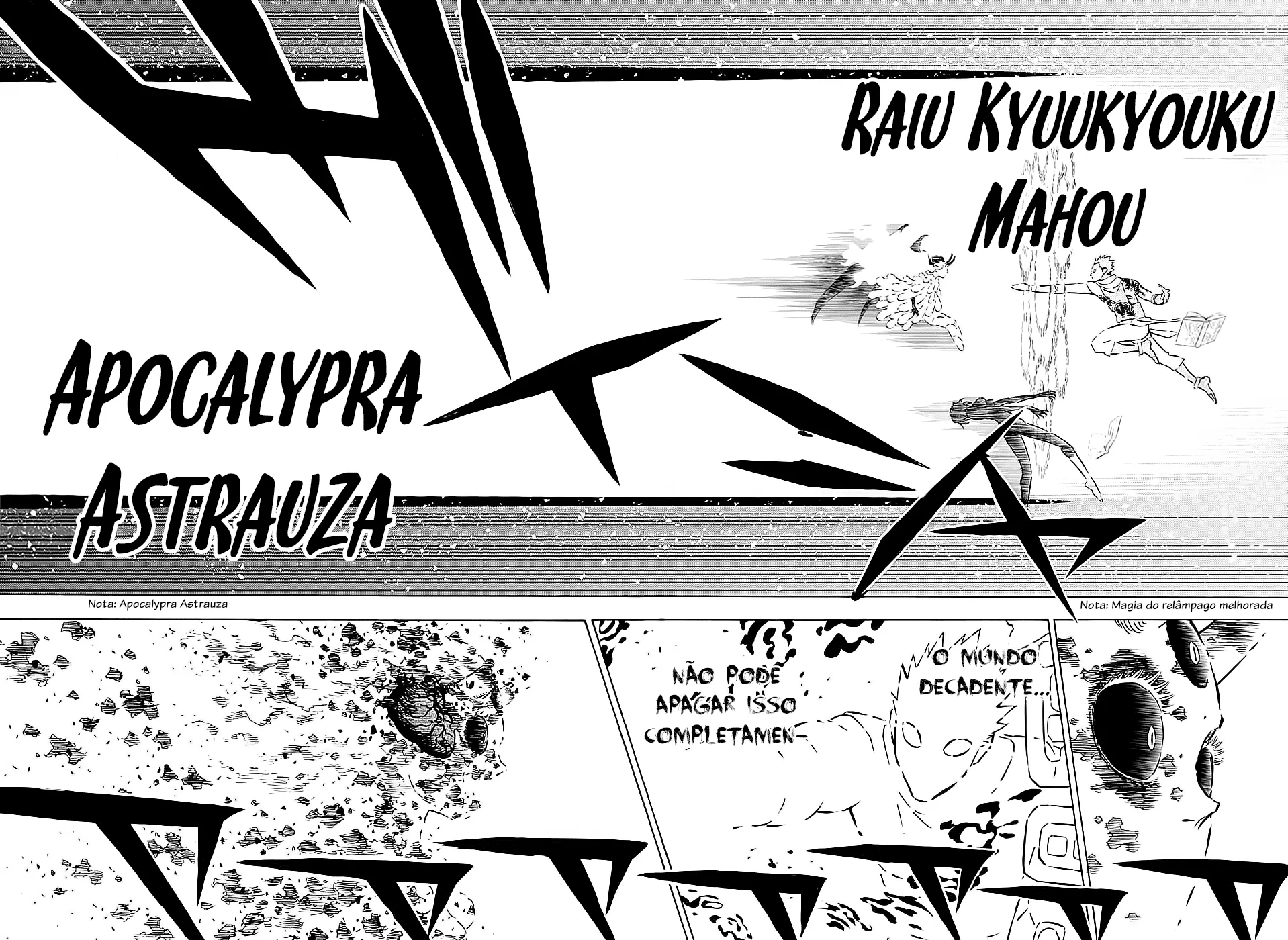 Black Clover Capítulo 285 – Brincando no inferno