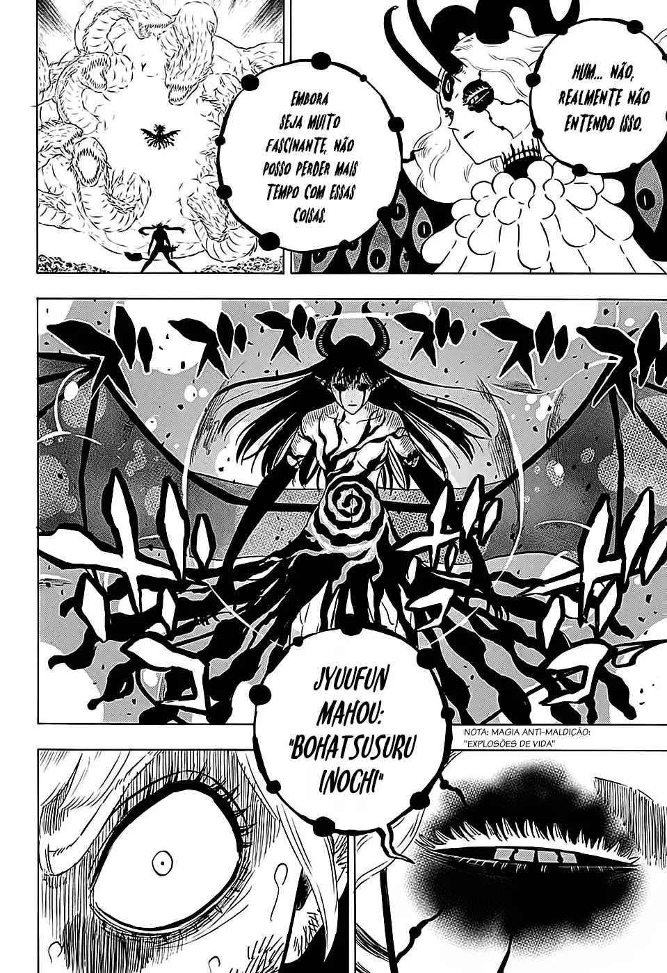 Black Clover Capítulo 285 – Brincando no inferno