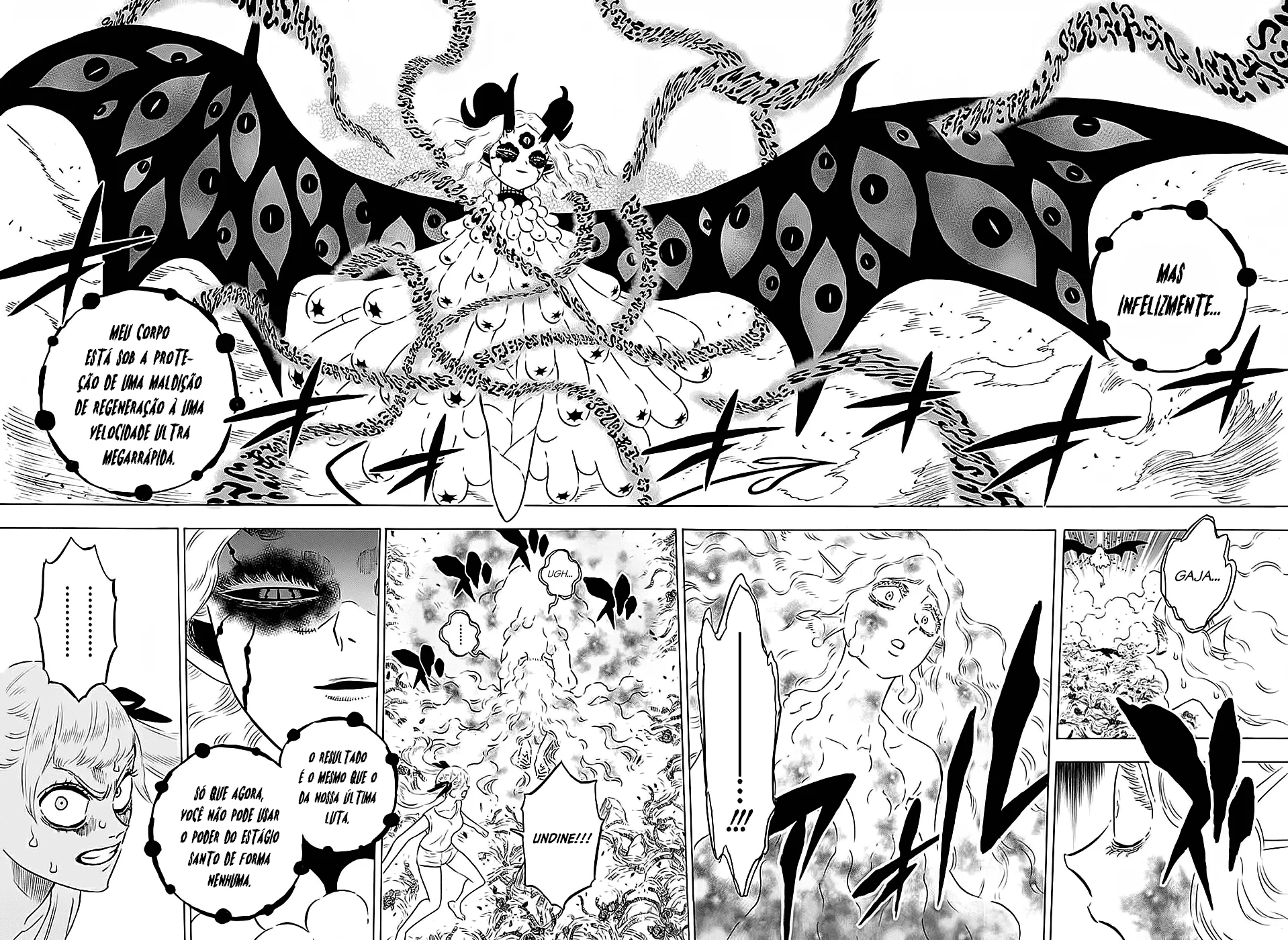 Black Clover Capítulo 285 – Brincando no inferno