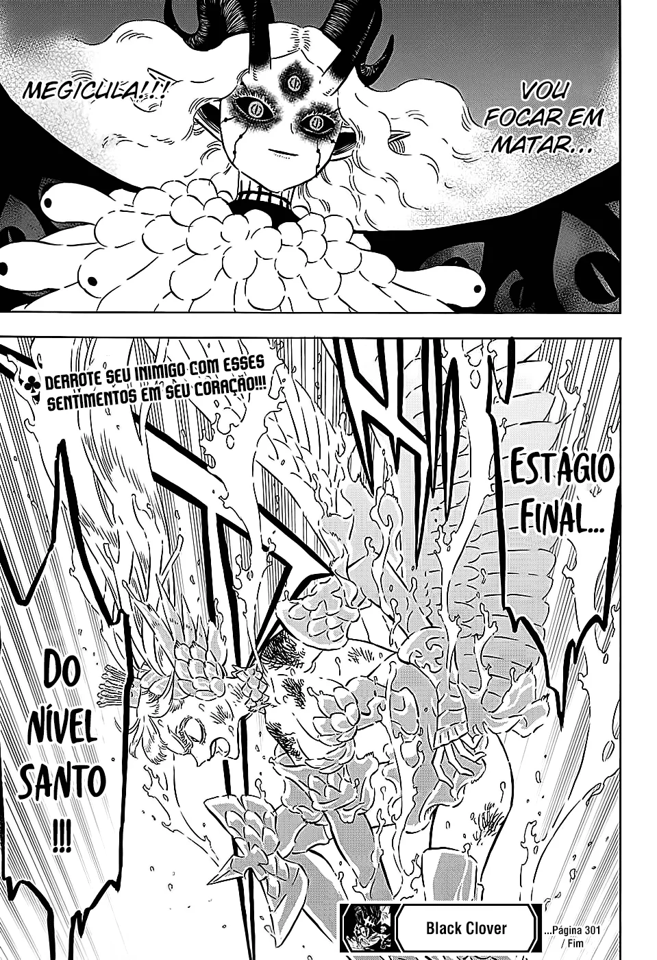 Black Clover Capítulo 285 – Brincando no inferno