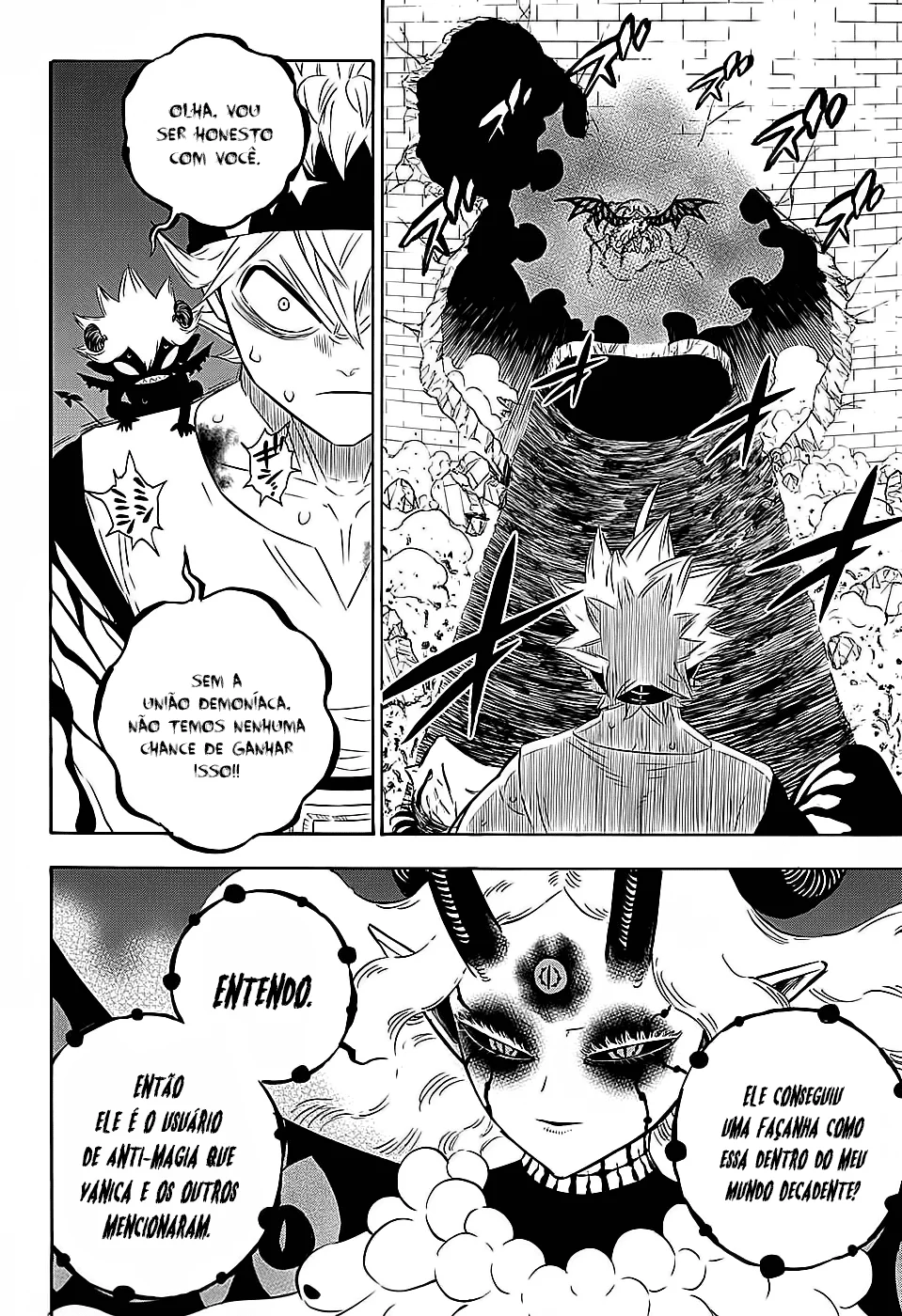 Black Clover Capítulo 285 – Brincando no inferno