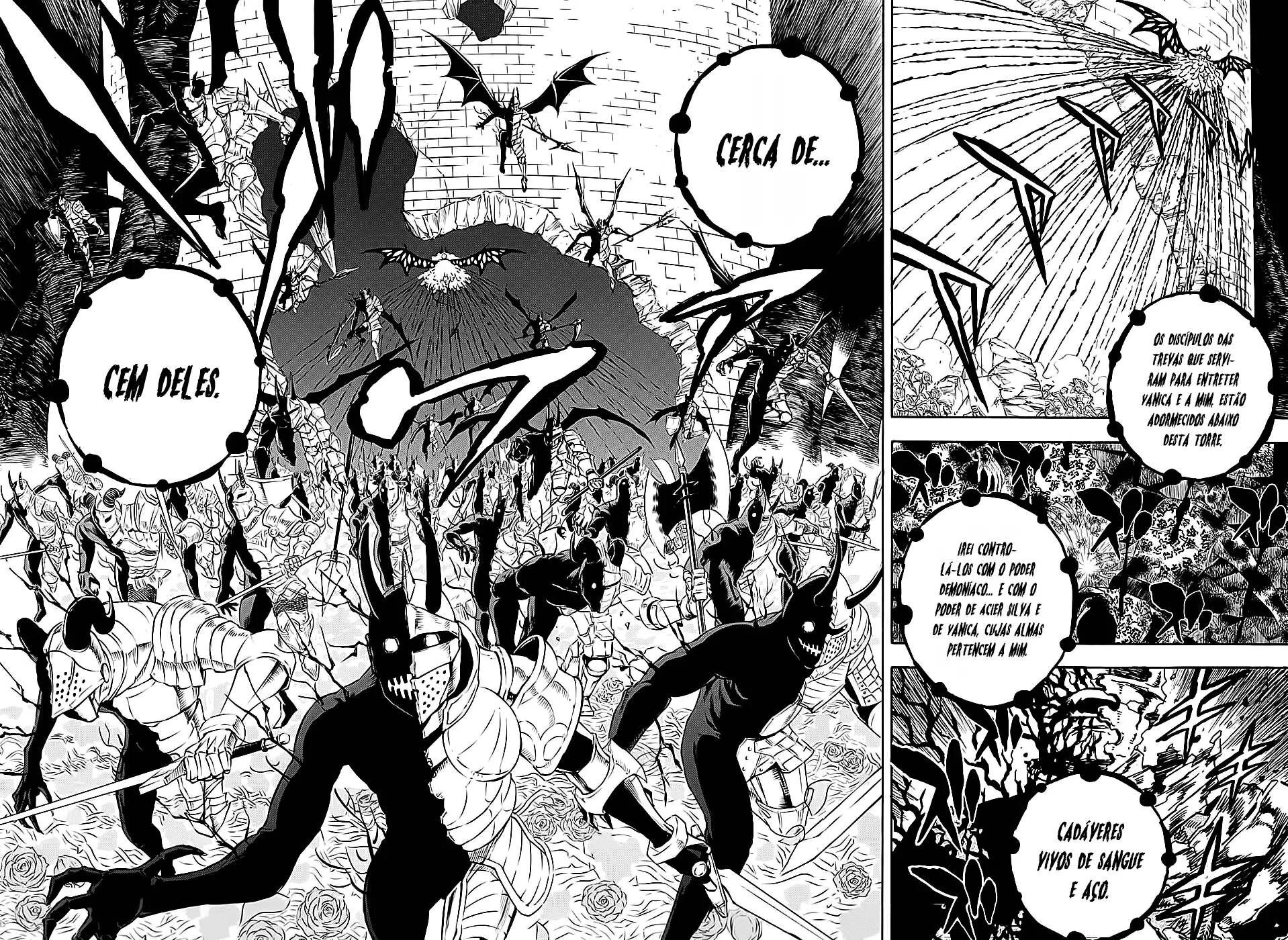 Black Clover Capítulo 285 – Brincando no inferno