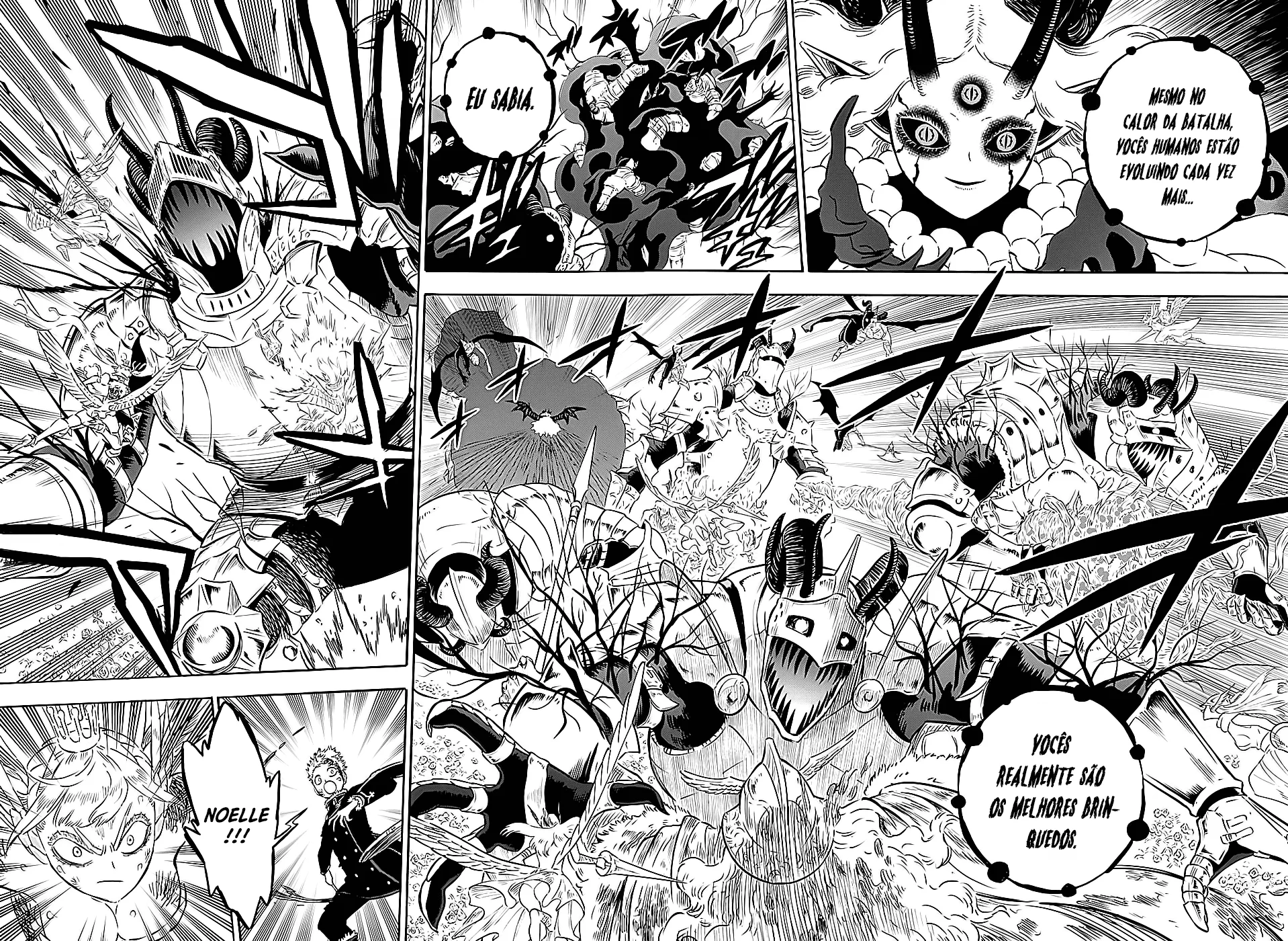 Black Clover Capítulo 285 – Brincando no inferno
