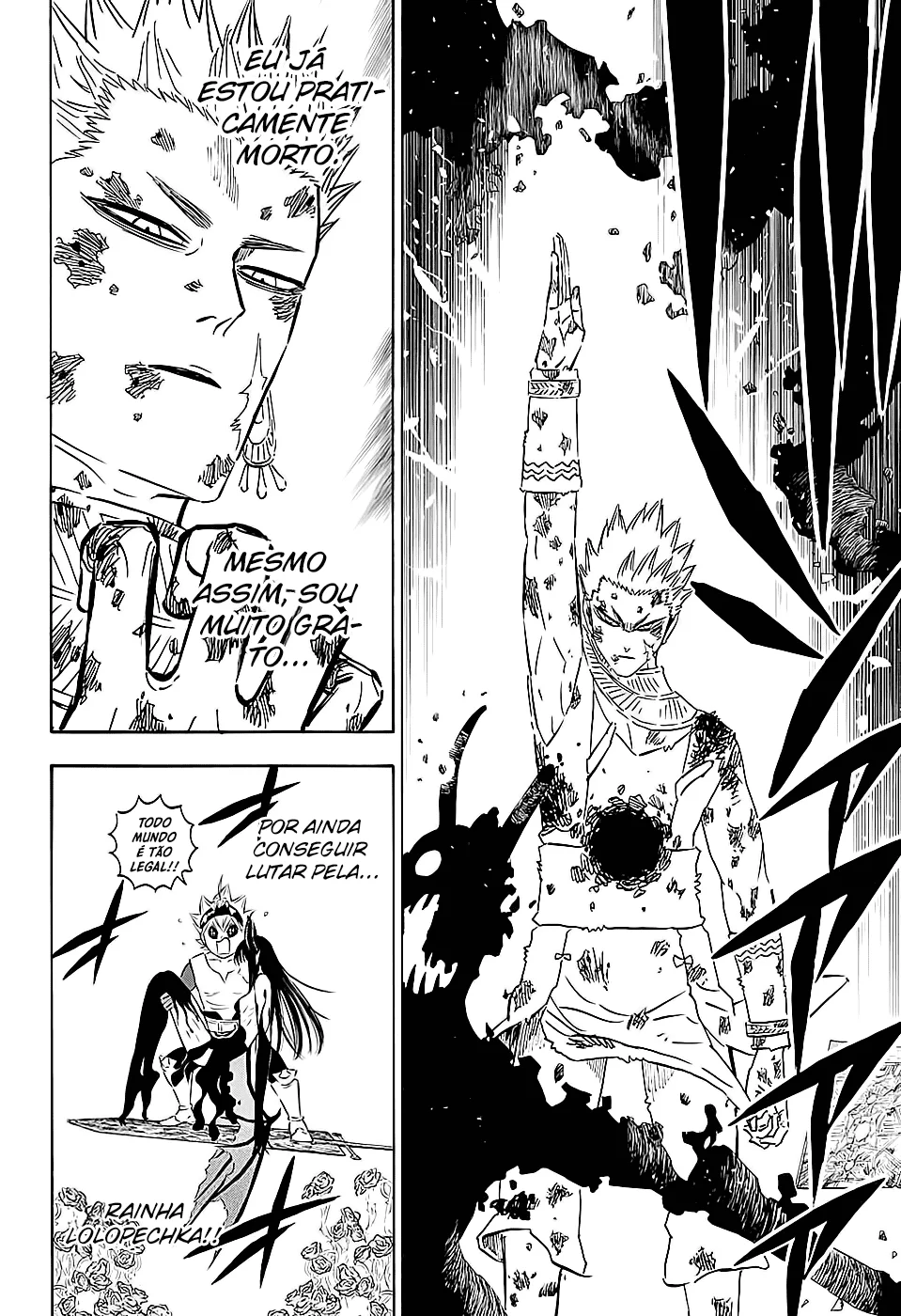 Black Clover Capítulo 285 – Brincando no inferno