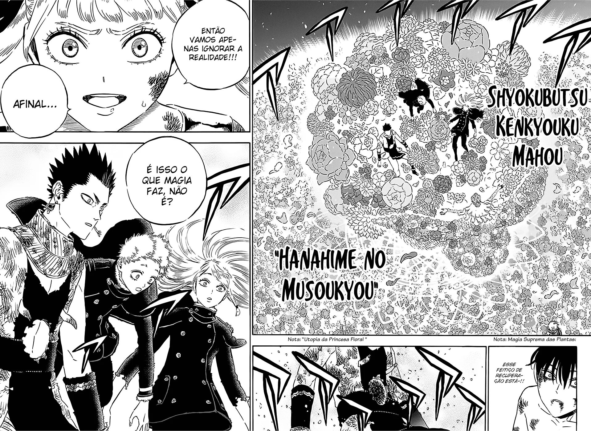 Black Clover Capítulo 285 – Brincando no inferno