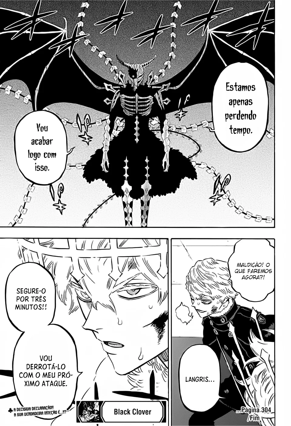 Black Clover Capítulo 285 – Brincando no inferno