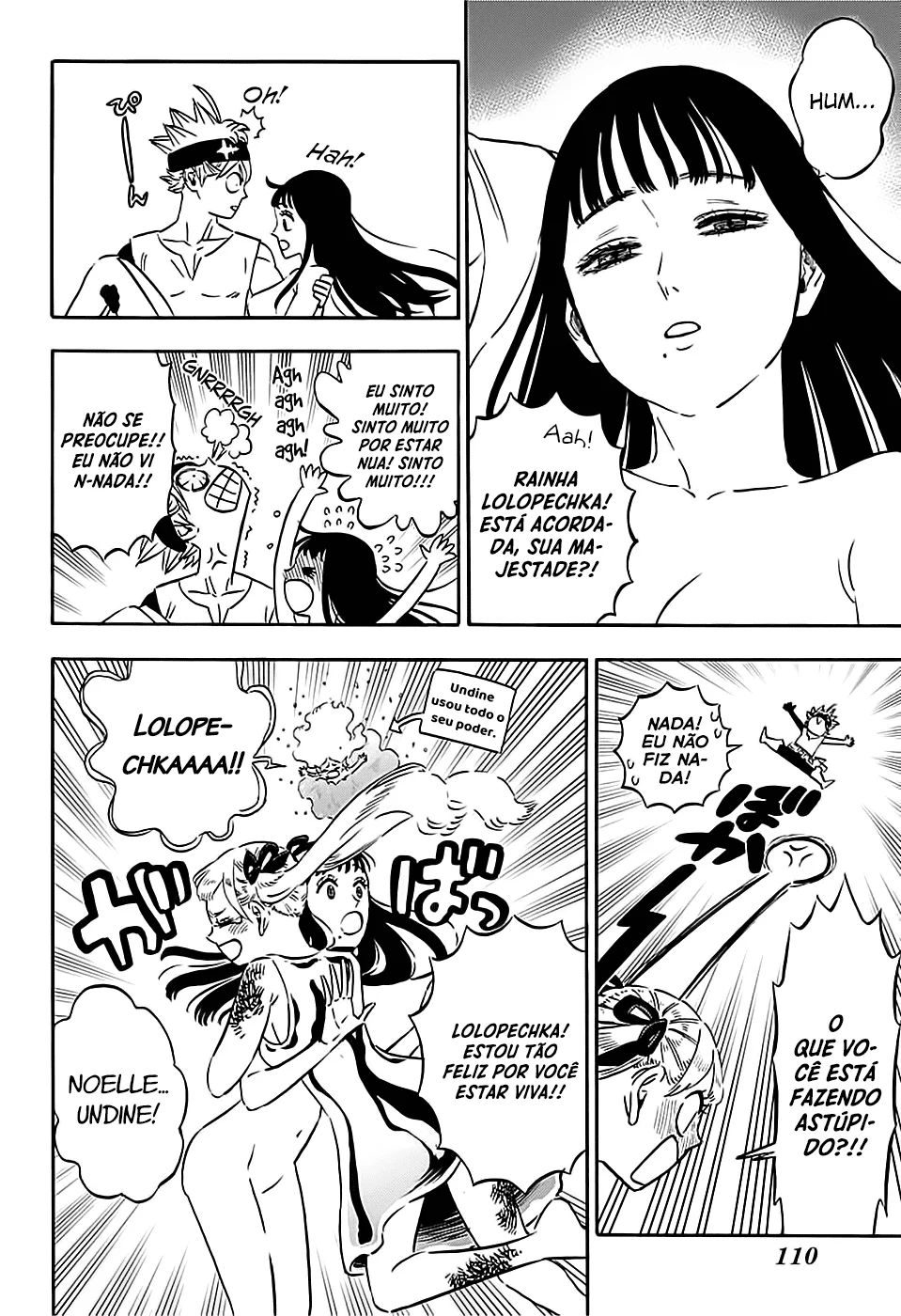 Black Clover Capítulo 285 – Brincando no inferno