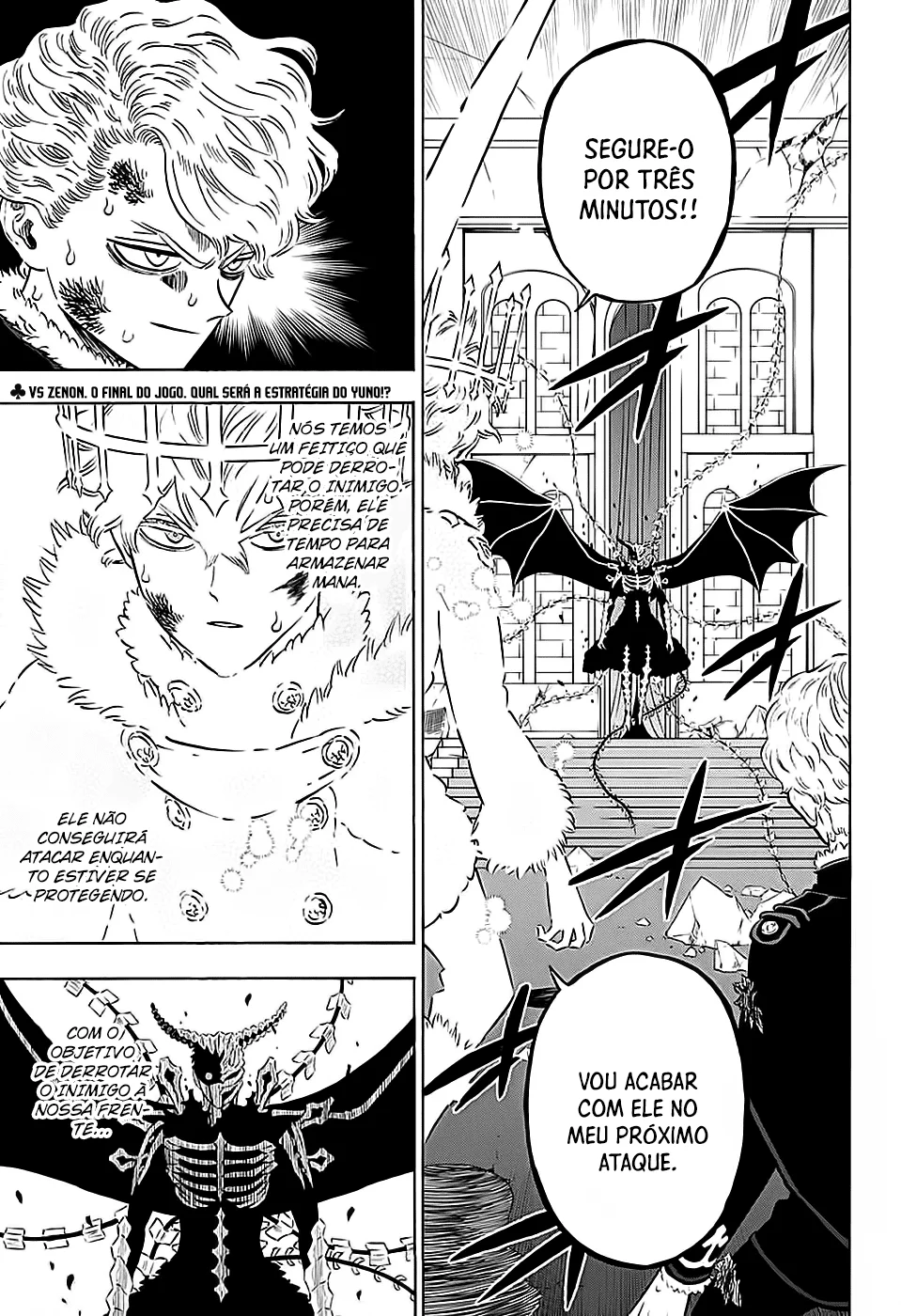 Black Clover Capítulo 285 – Brincando no inferno