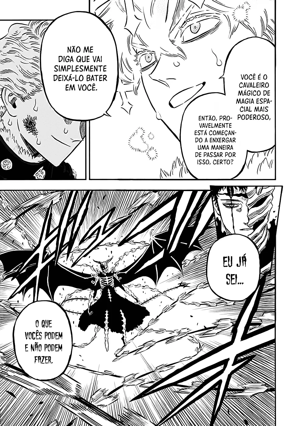Black Clover Capítulo 285 – Brincando no inferno