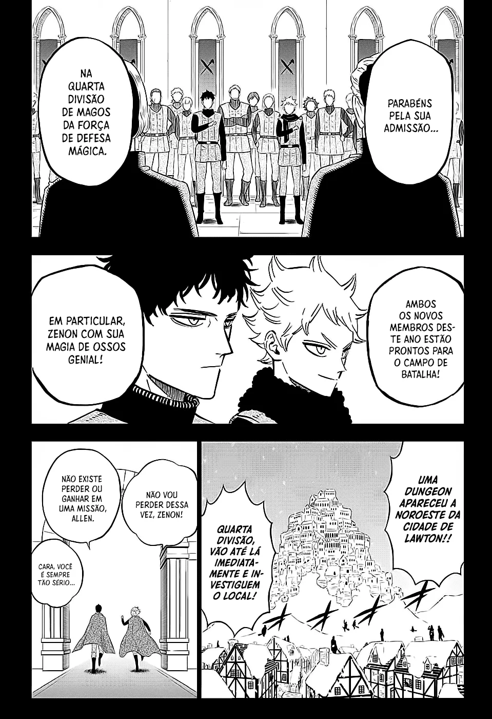 Black Clover Capítulo 285 – Brincando no inferno