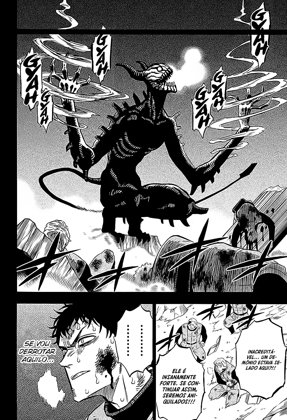 Black Clover Capítulo 285 – Brincando no inferno