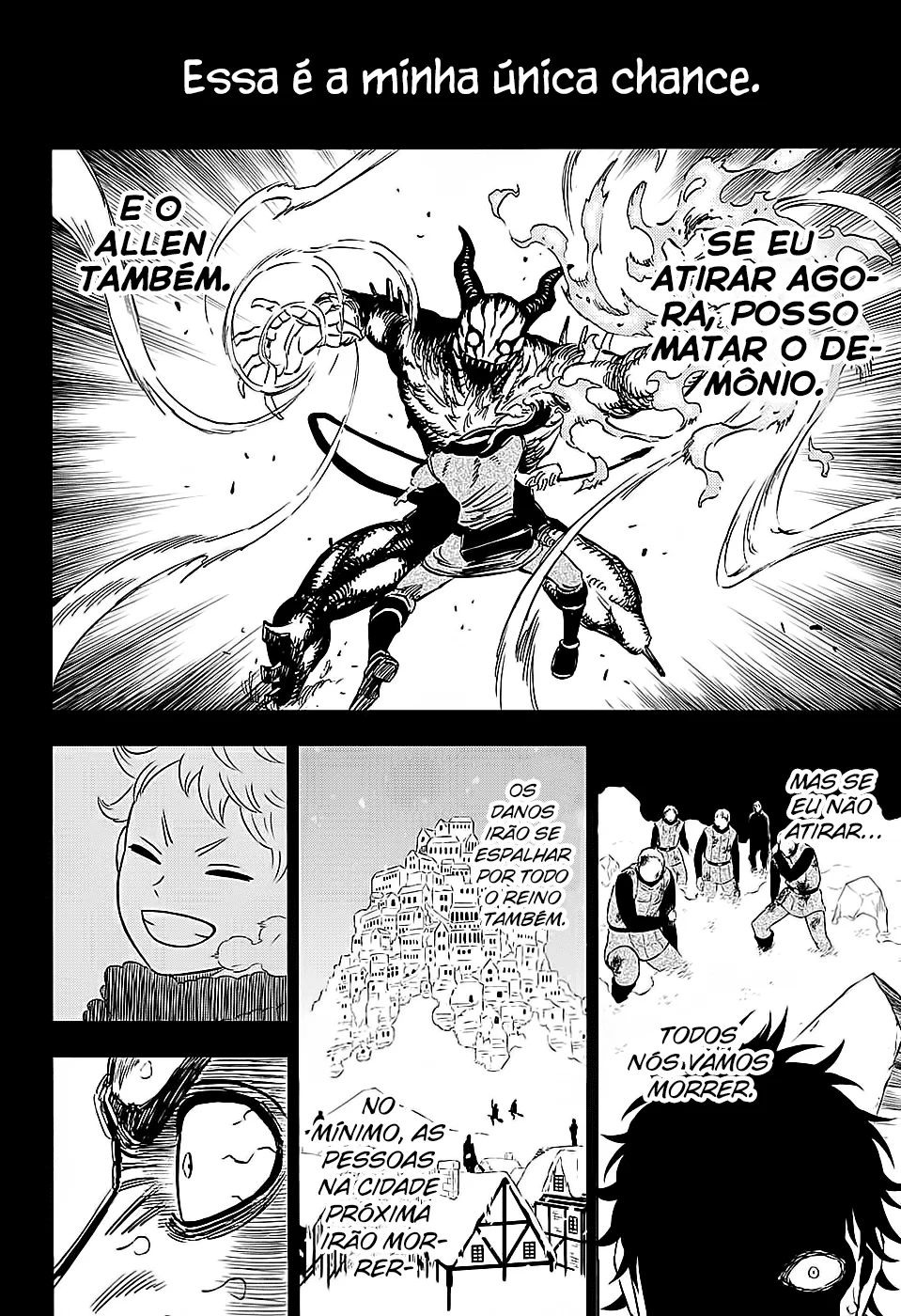 Black Clover Capítulo 285 – Brincando no inferno