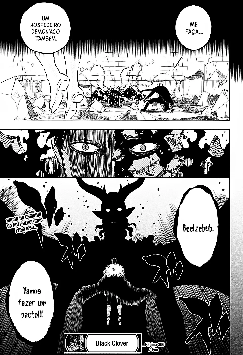Black Clover Capítulo 285 – Brincando no inferno