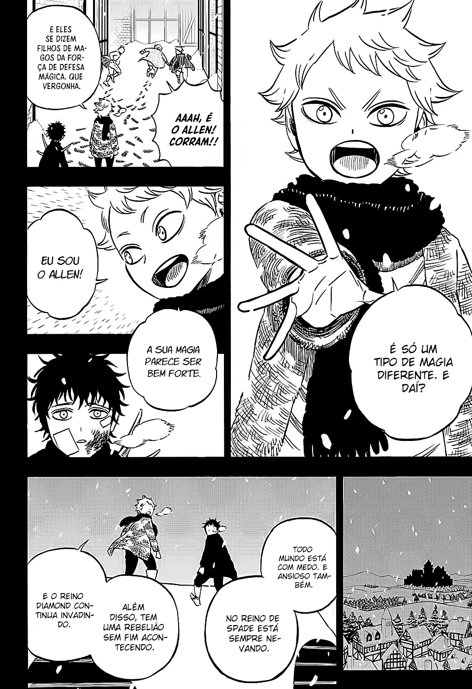Black Clover Capítulo 285 – Brincando no inferno