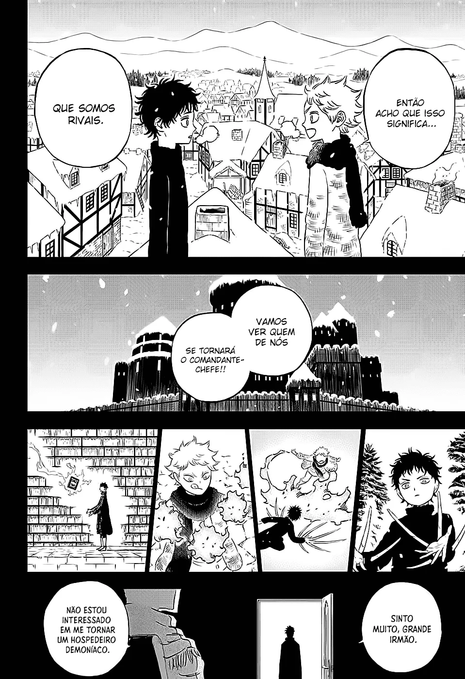 Black Clover Capítulo 285 – Brincando no inferno