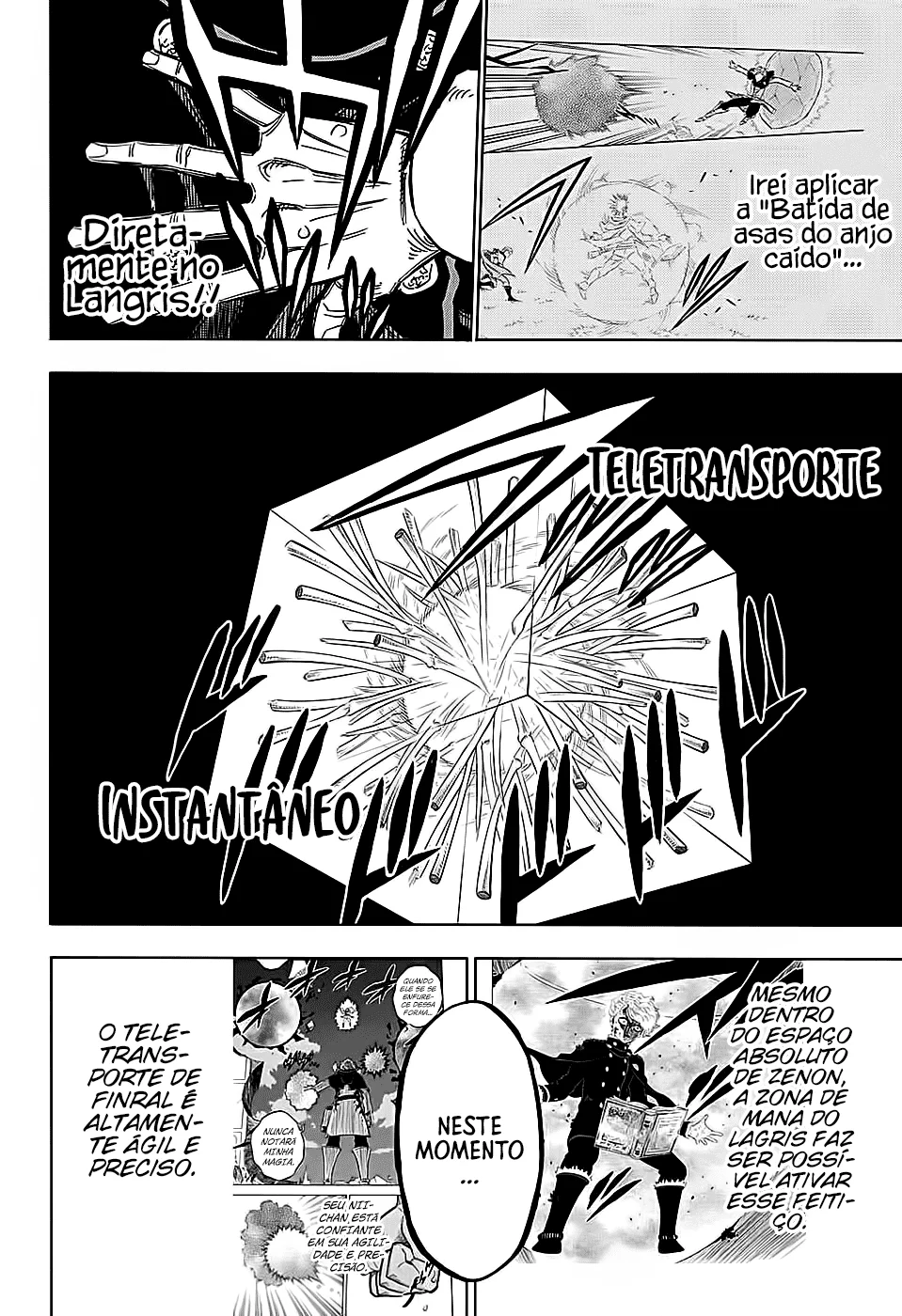 Black Clover Capítulo 285 – Brincando no inferno