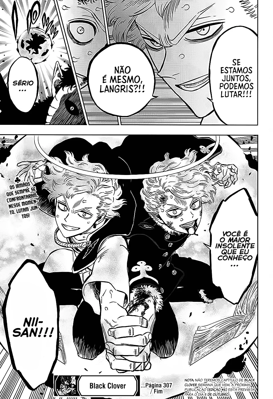 Black Clover Capítulo 285 – Brincando no inferno