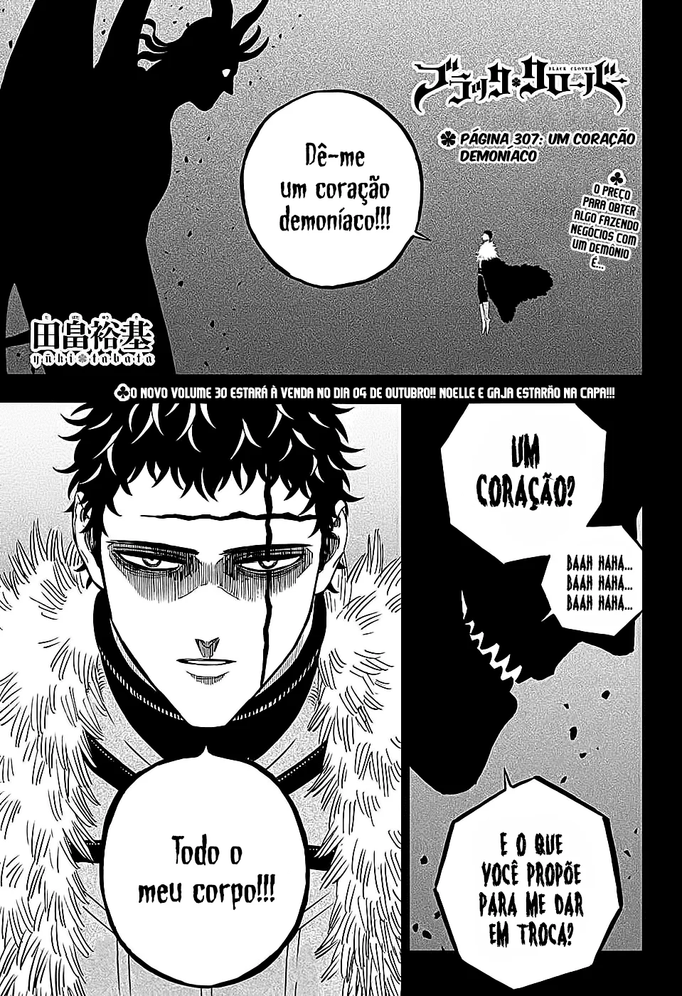 Black Clover Capítulo 285 – Brincando no inferno