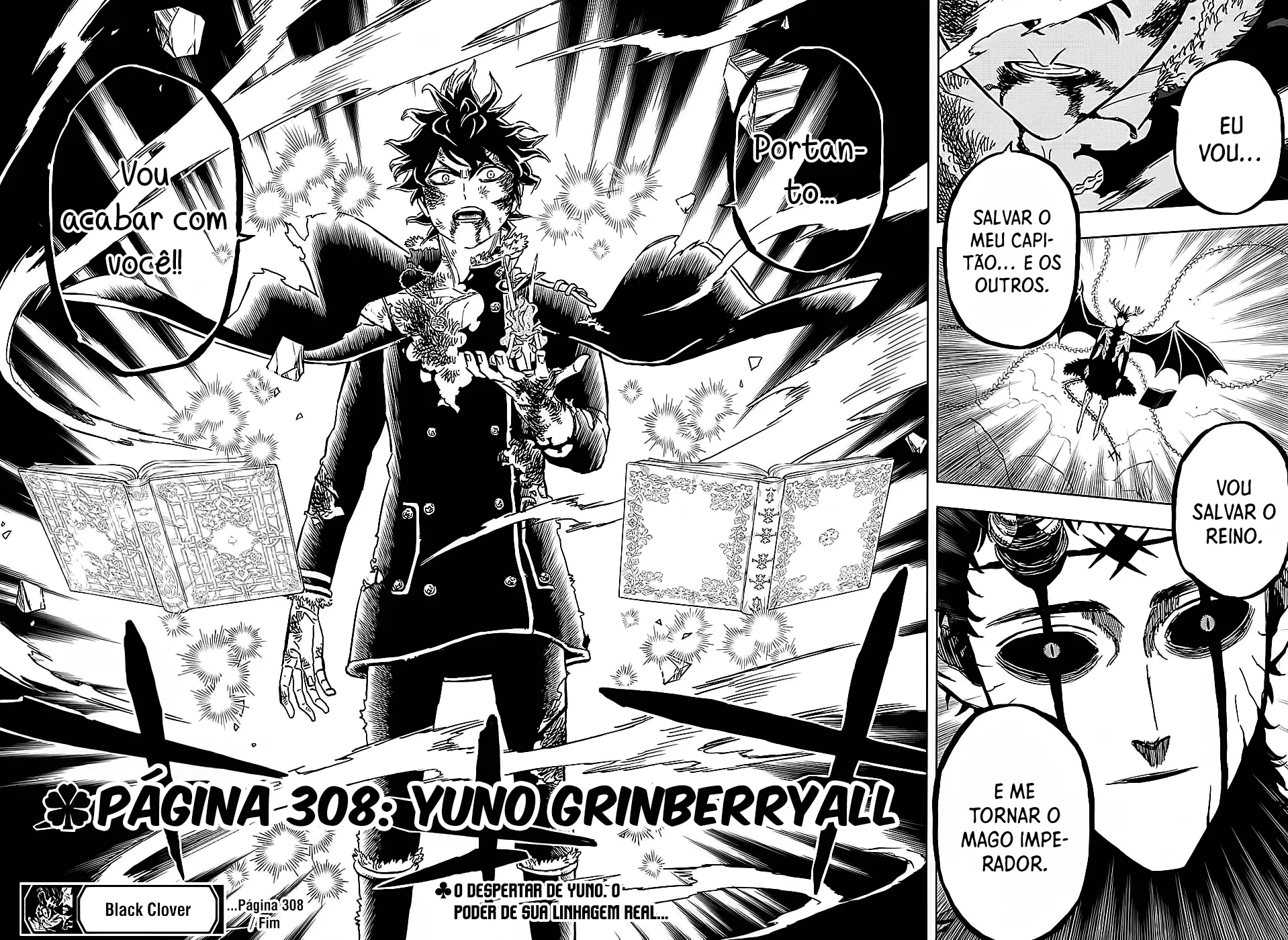 Black Clover Capítulo 285 – Brincando no inferno