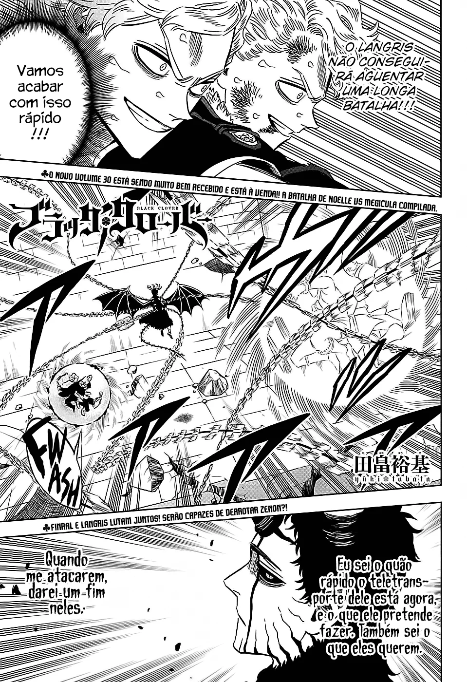 Black Clover Capítulo 285 – Brincando no inferno