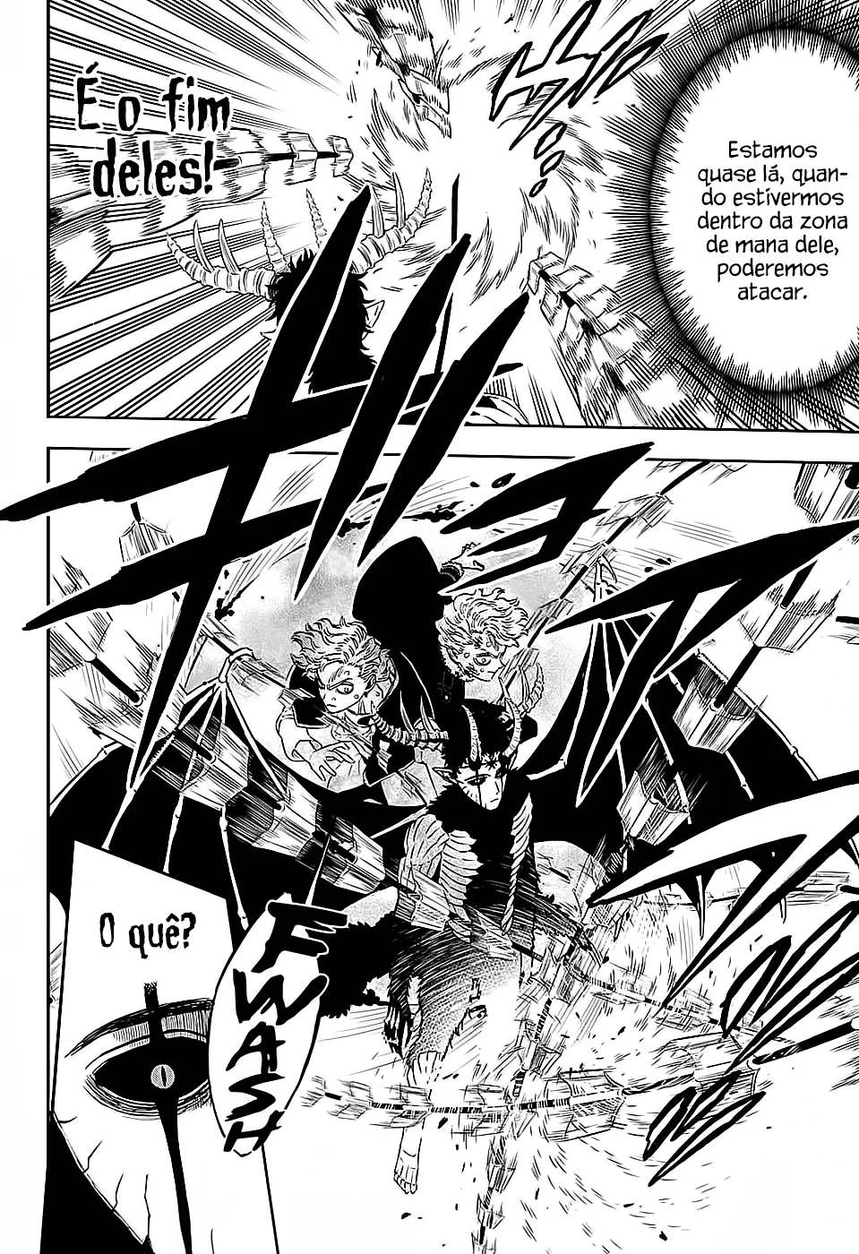 Black Clover Capítulo 285 – Brincando no inferno