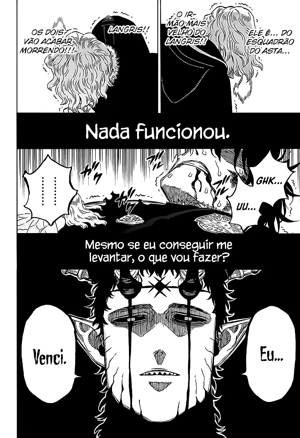 Black Clover Capítulo 285 – Brincando no inferno