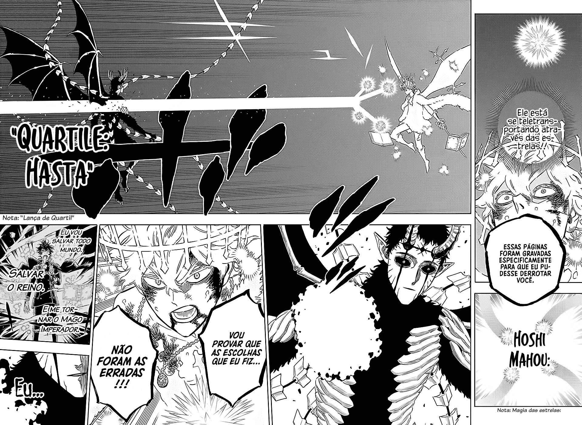 Black Clover Capítulo 285 – Brincando no inferno
