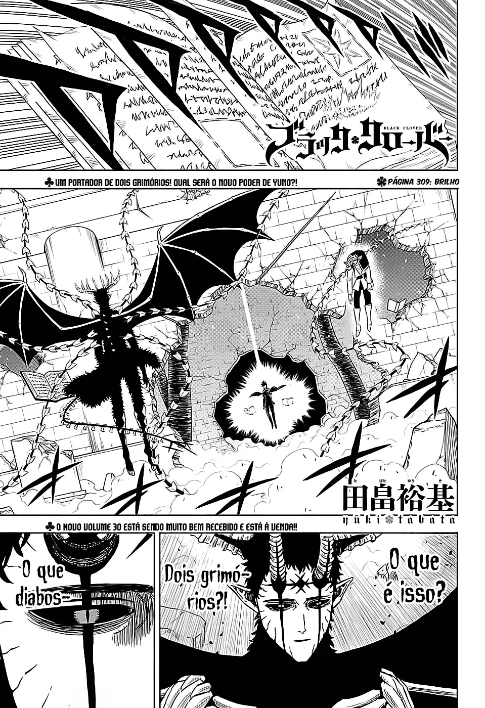 Black Clover Capítulo 285 – Brincando no inferno
