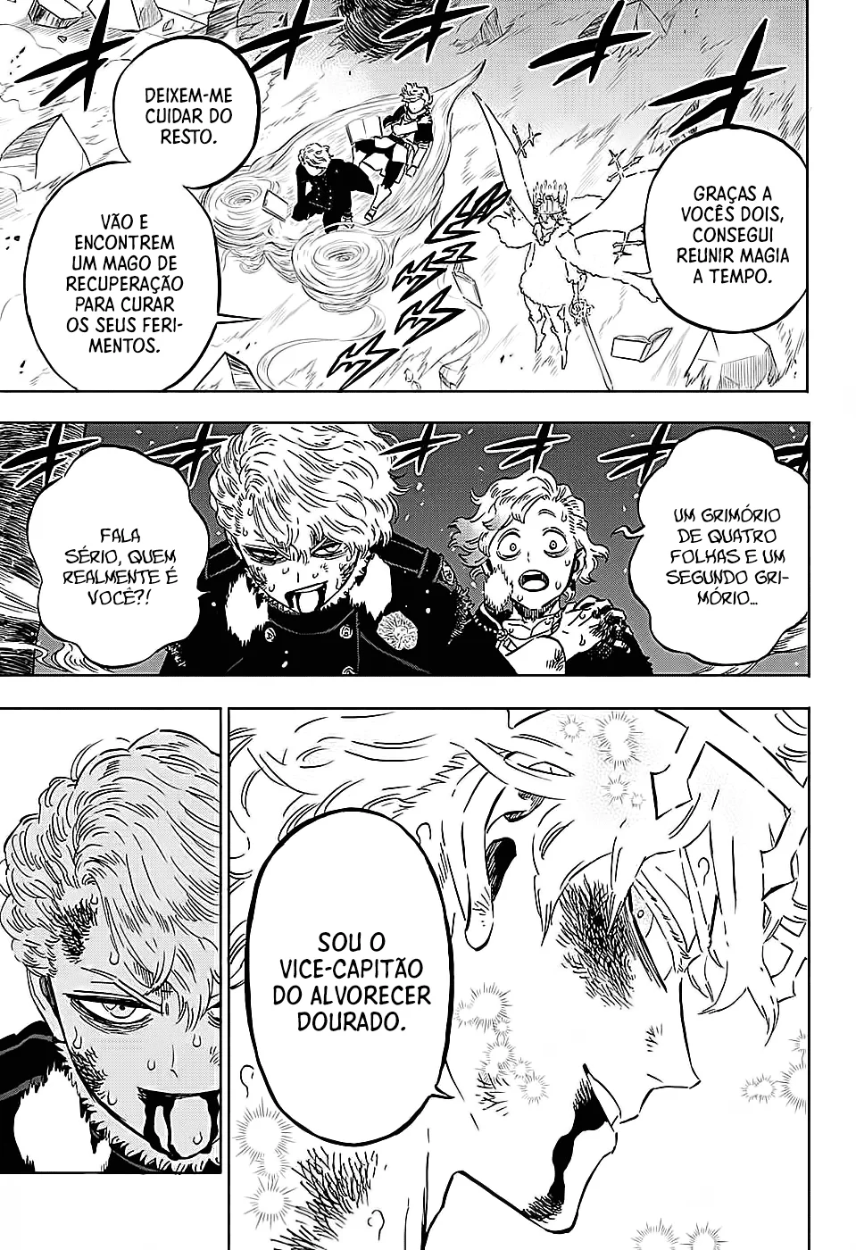 Black Clover Capítulo 285 – Brincando no inferno
