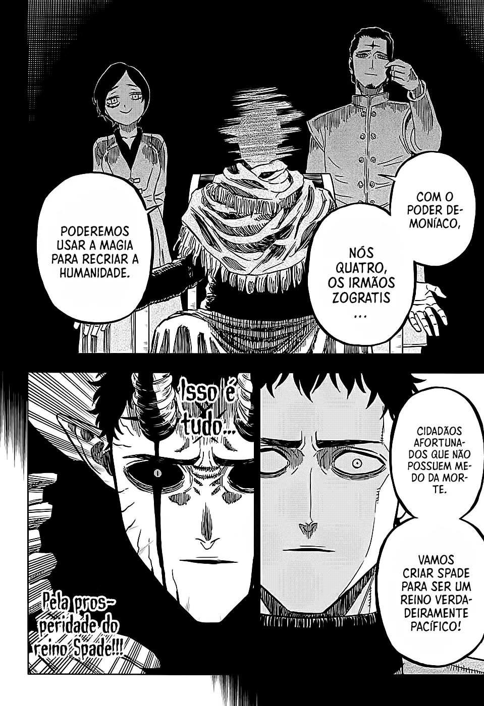 Black Clover Capítulo 285 – Brincando no inferno