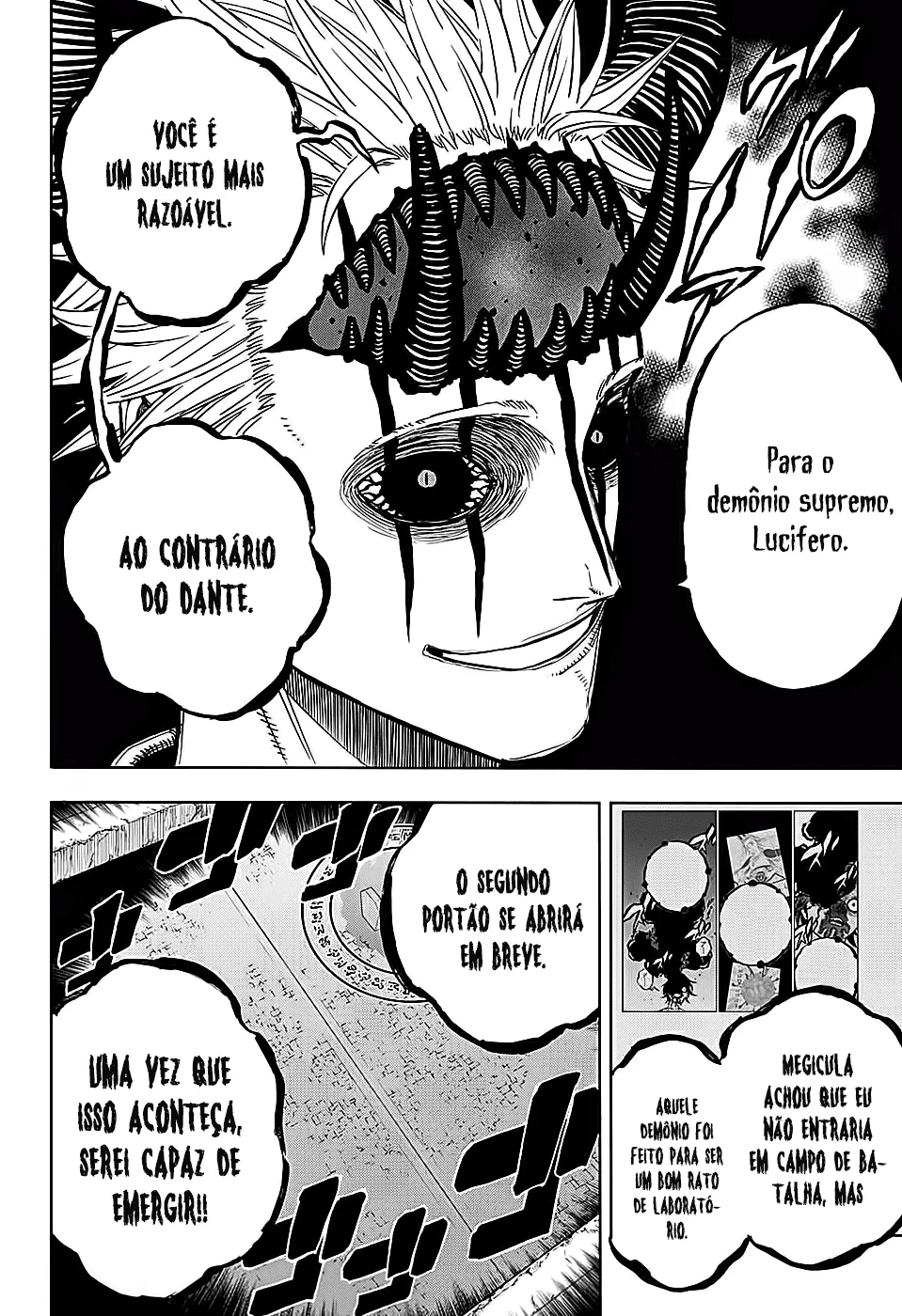 Black Clover Capítulo 285 – Brincando no inferno