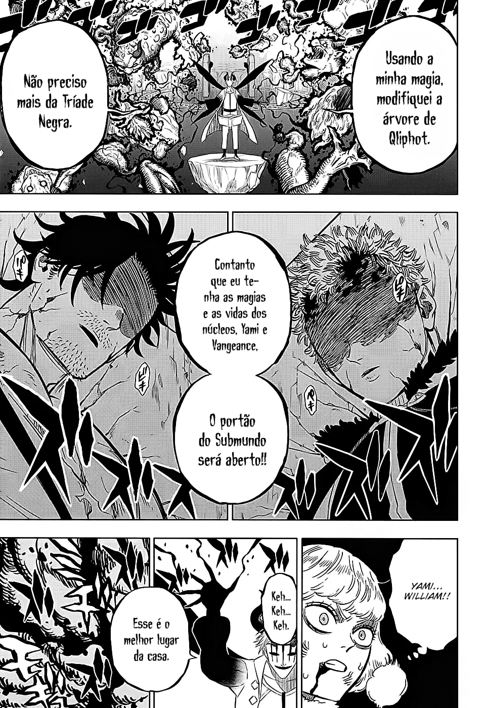 Black Clover Capítulo 285 – Brincando no inferno