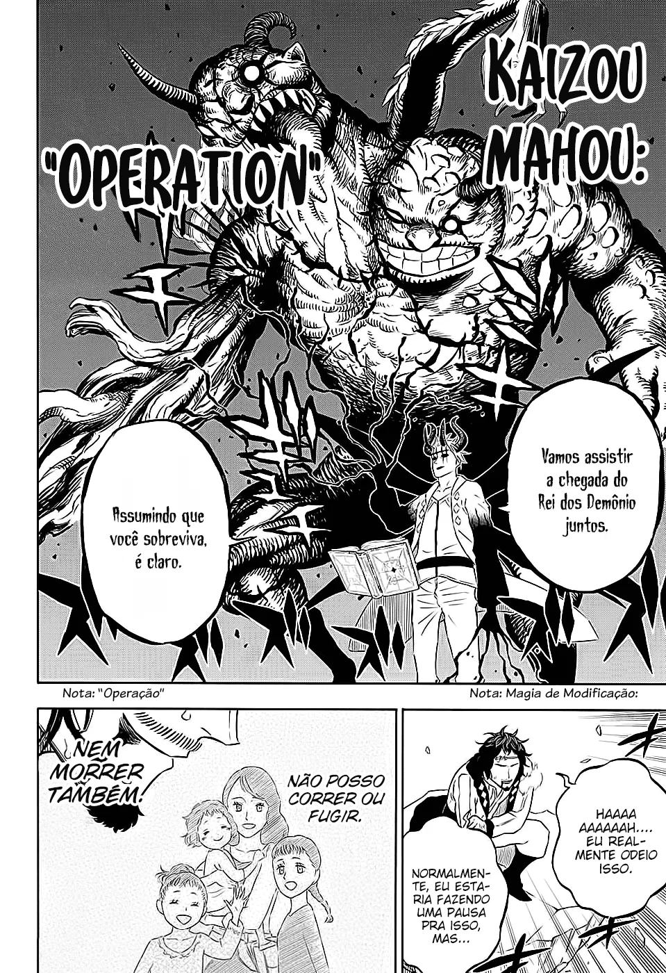 Black Clover Capítulo 285 – Brincando no inferno