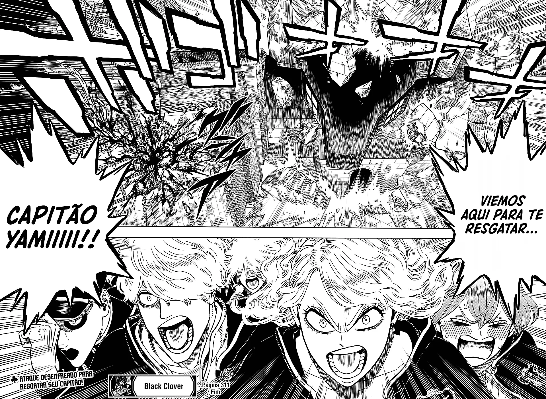 Black Clover Capítulo 285 – Brincando no inferno