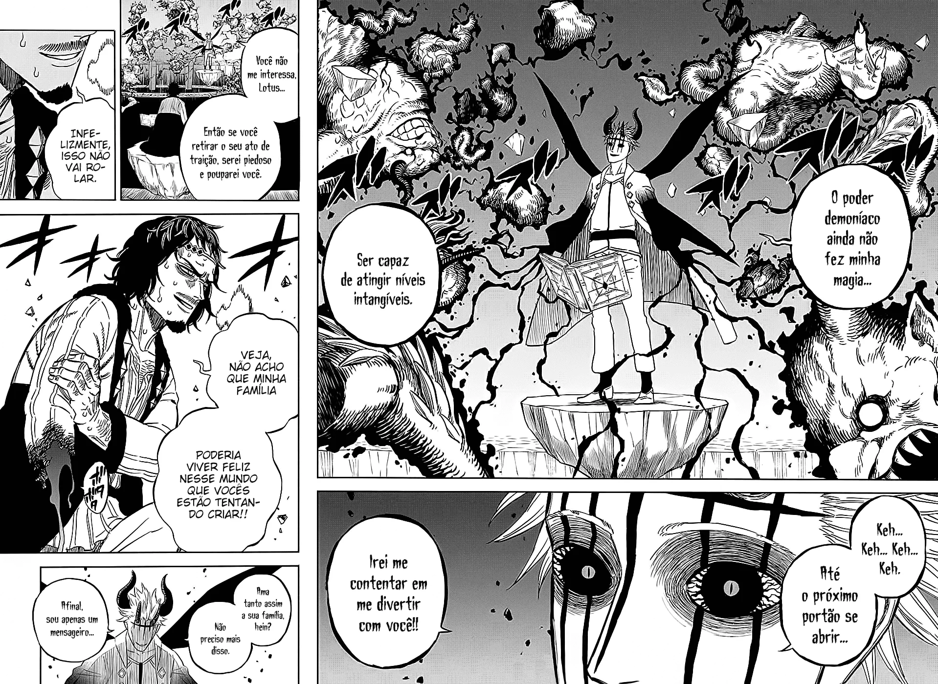 Black Clover Capítulo 285 – Brincando no inferno