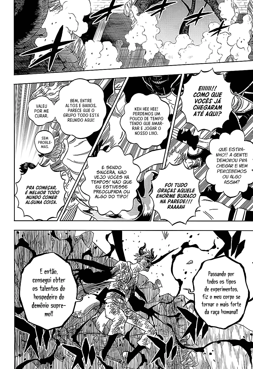 Black Clover Capítulo 285 – Brincando no inferno