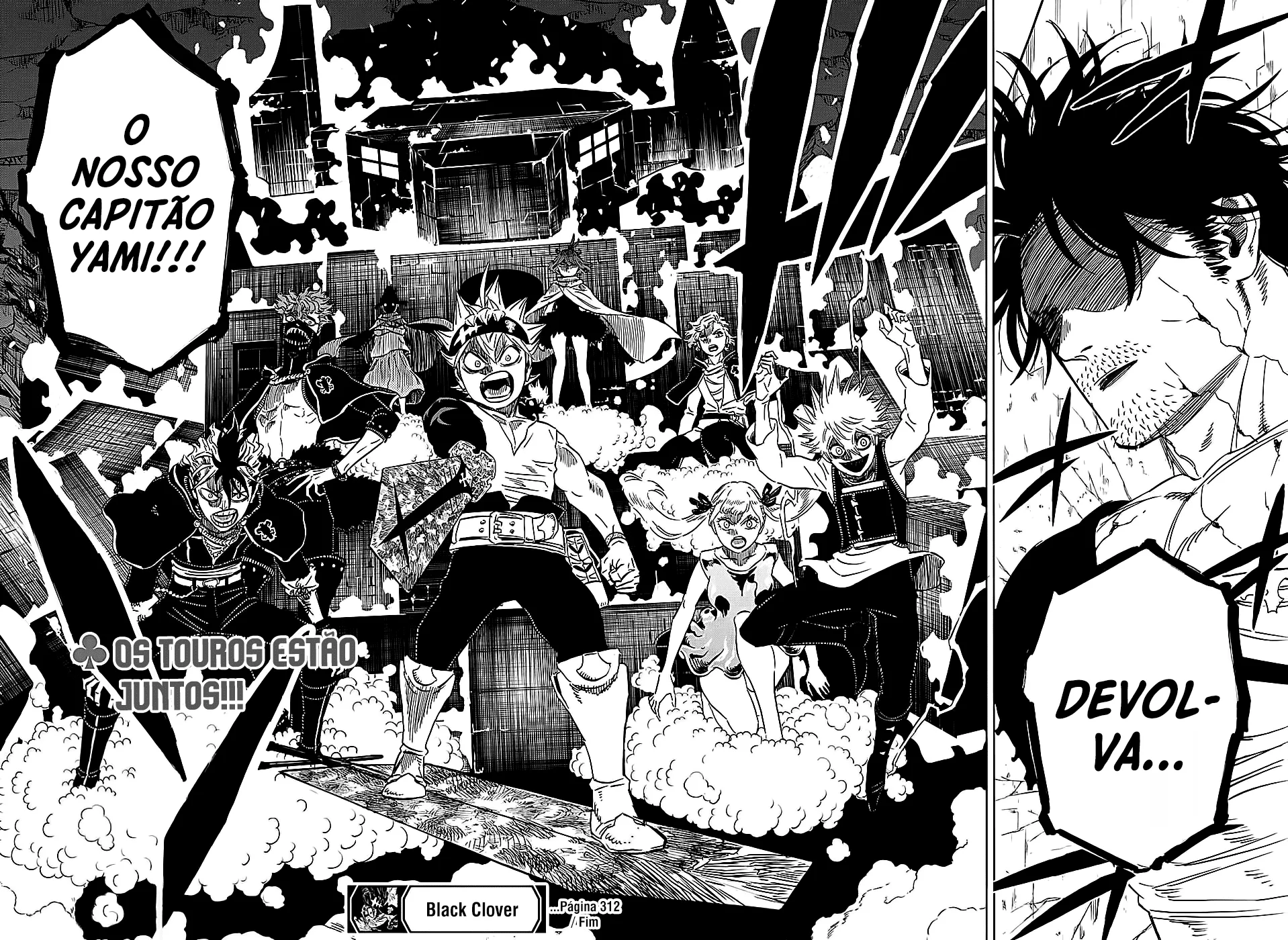 Black Clover Capítulo 285 – Brincando no inferno