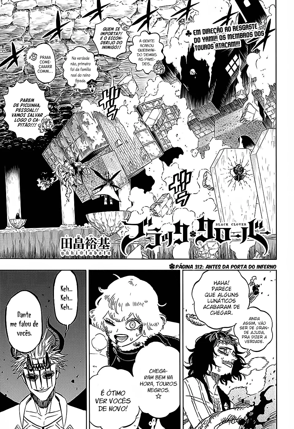 Black Clover Capítulo 285 – Brincando no inferno
