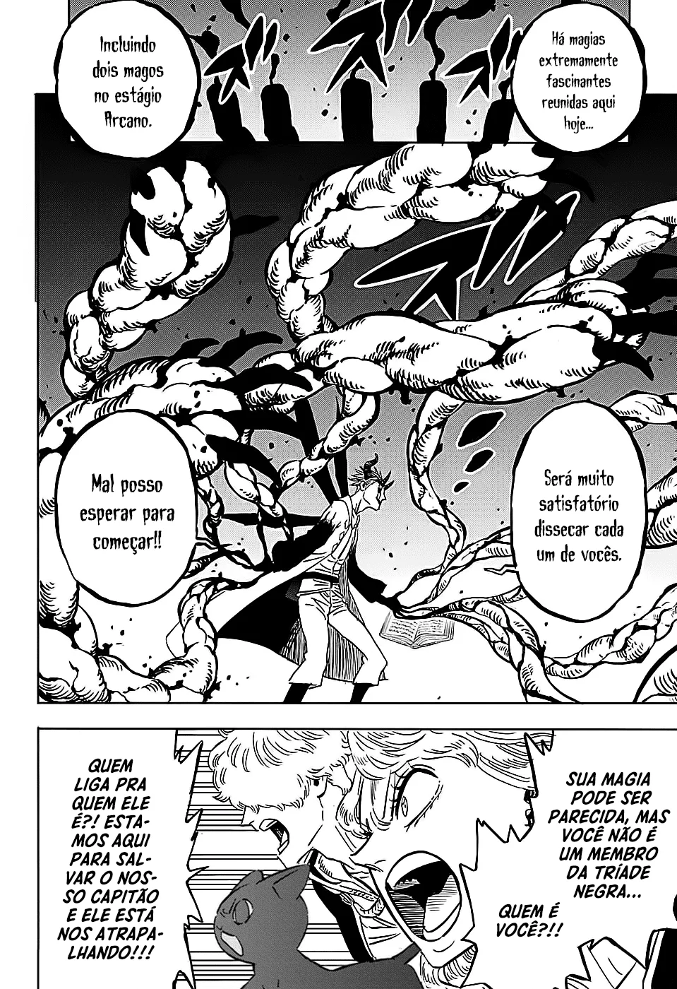 Black Clover Capítulo 285 – Brincando no inferno