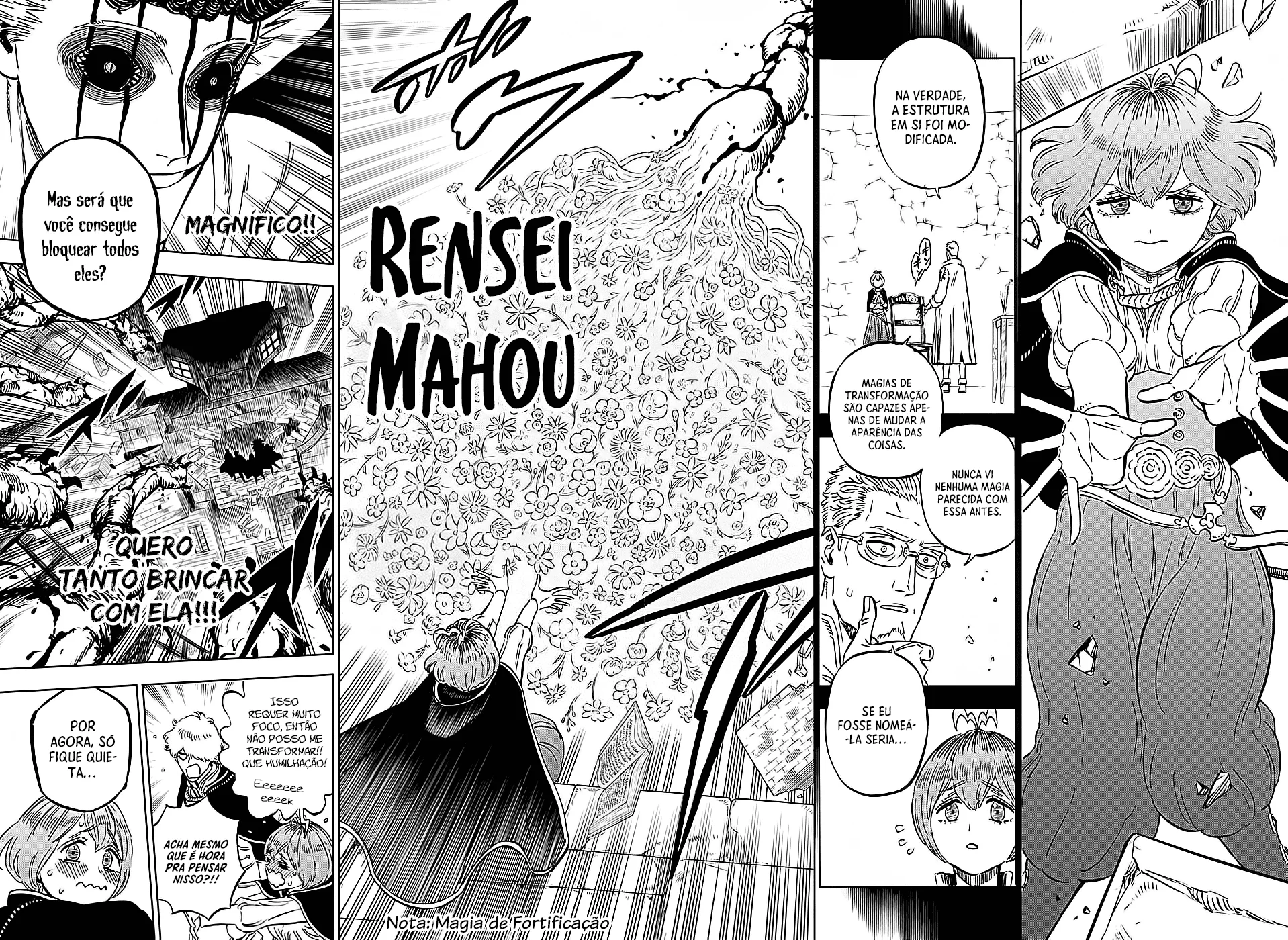 Black Clover Capítulo 285 – Brincando no inferno