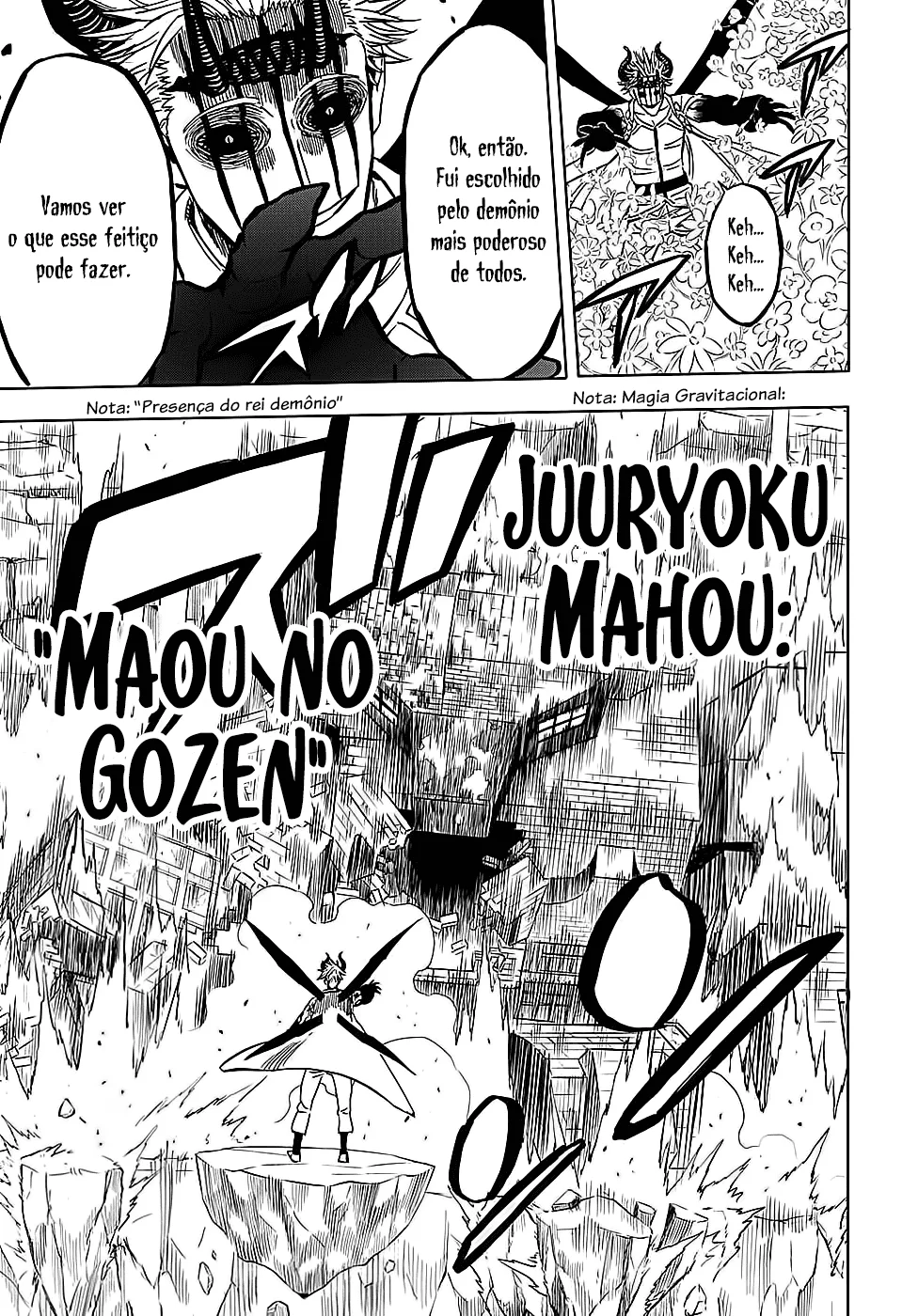 Black Clover Capítulo 285 – Brincando no inferno