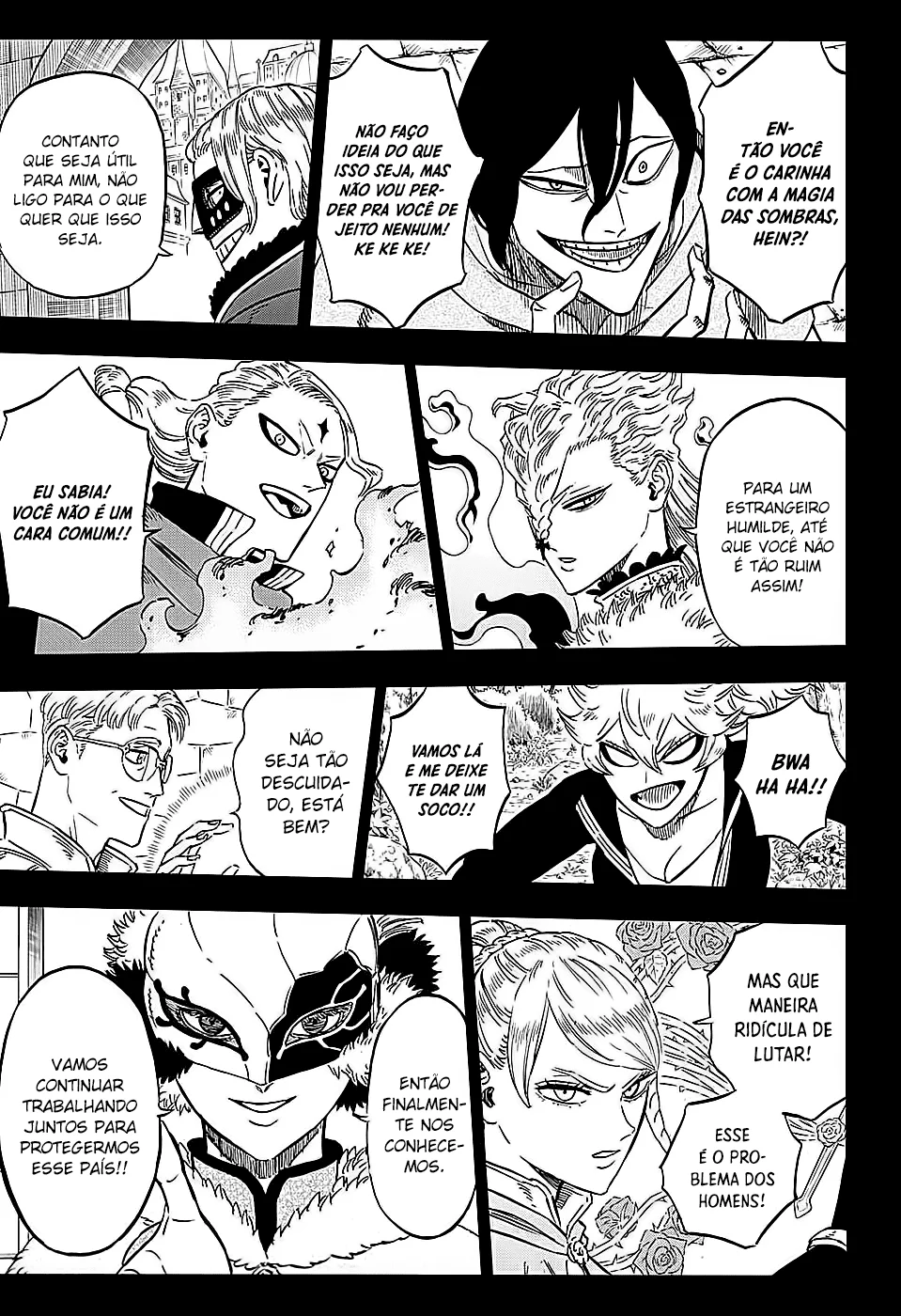 Black Clover Capítulo 285 – Brincando no inferno