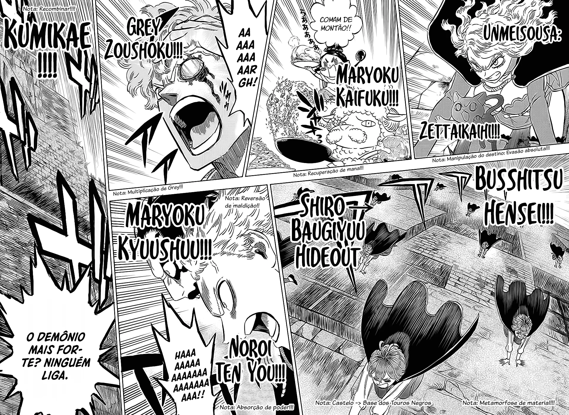 Black Clover Capítulo 285 – Brincando no inferno